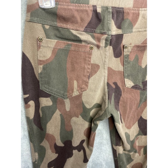 Lildy Printed Jeggings Camouflage Stretch Waist Pockets Women's Size S M - Picture 6 of 6